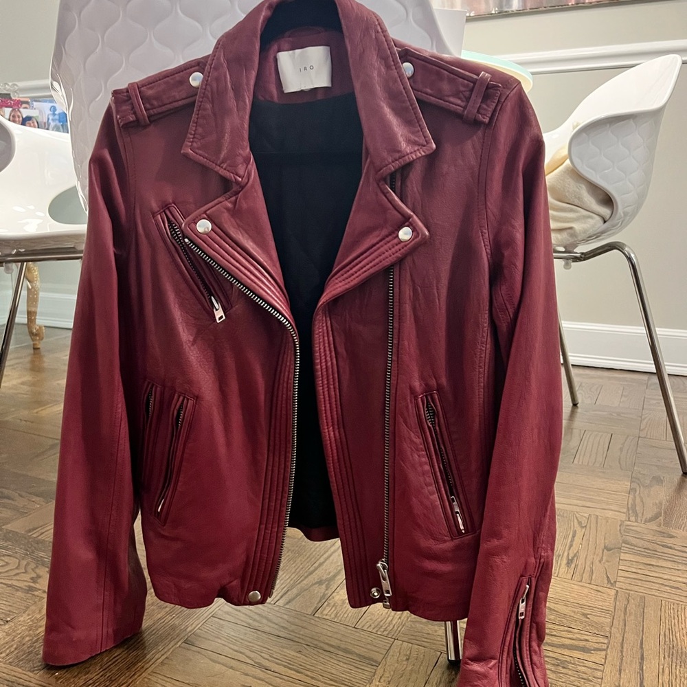IRO moto leather jacket